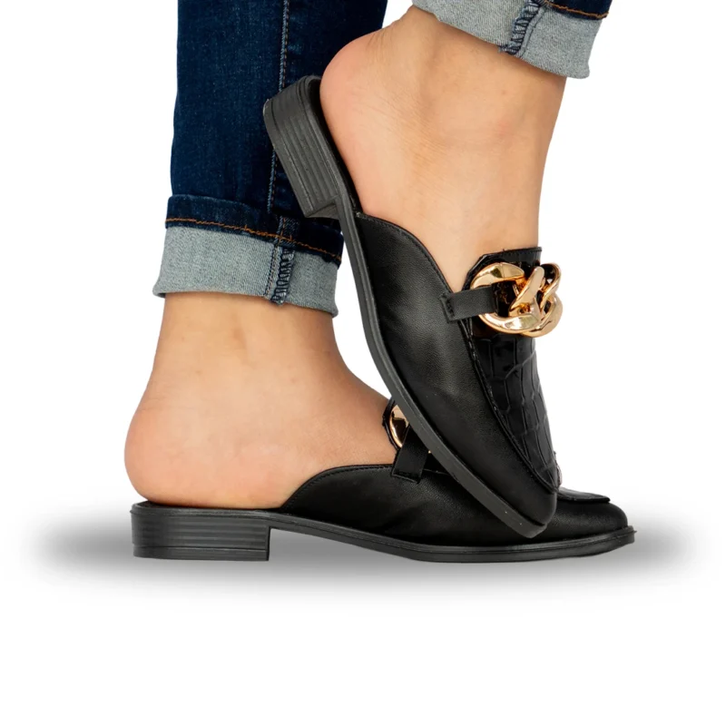 Flats Negro Charol