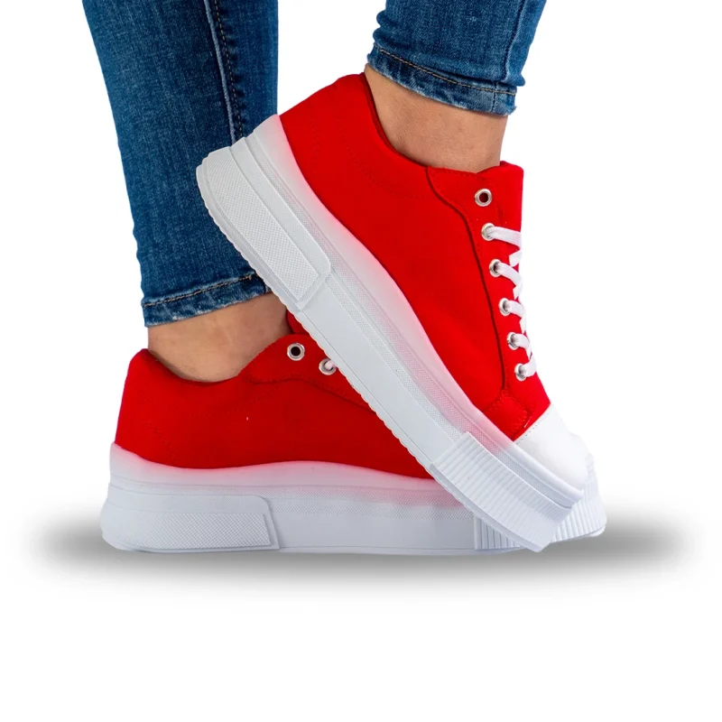 Chapus Plataforma Rojos