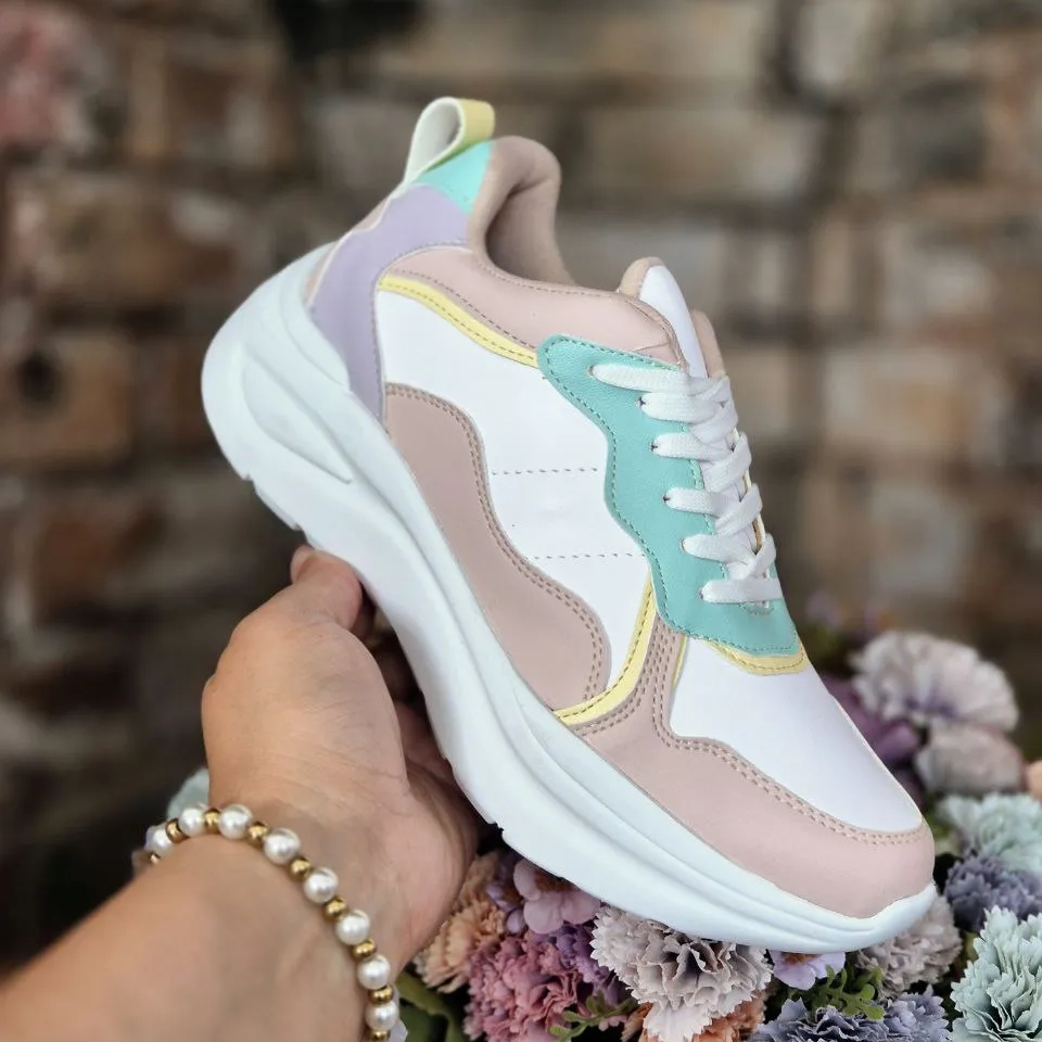 Tenis Nairobi Multicolor Colores Pastel 024-2 Foto 1 copy