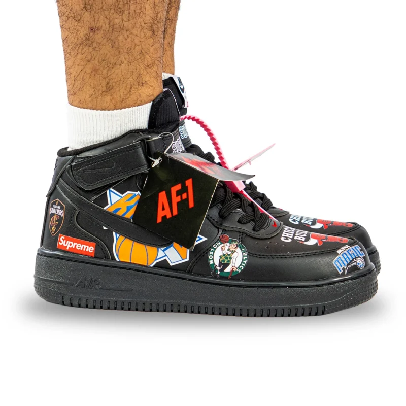 AF1 NBA Supreme Negro